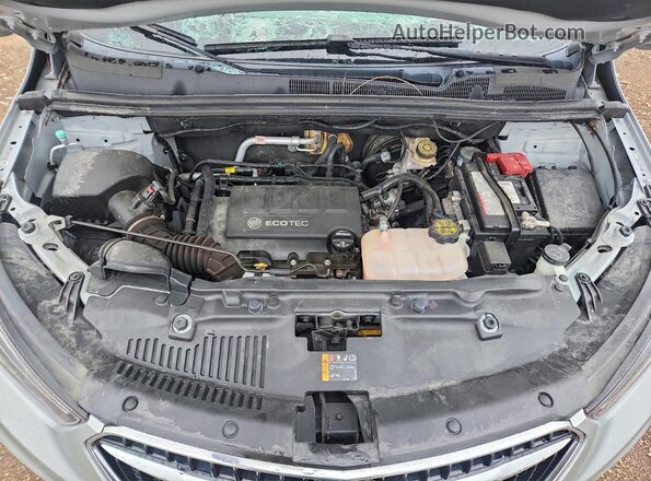 KL4CJASB3HB238286 2017 BUICK ENCORE Серебряный Вид задней части салона