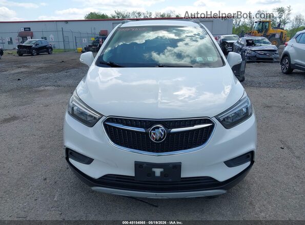 KL4CJASB3JB566720 2018 BUICK ENCORE White Vista del cuadro de instrumentos