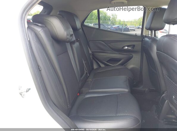 KL4CJASB3JB566720 2018 BUICK ENCORE White Vista de la etiqueta del VIN