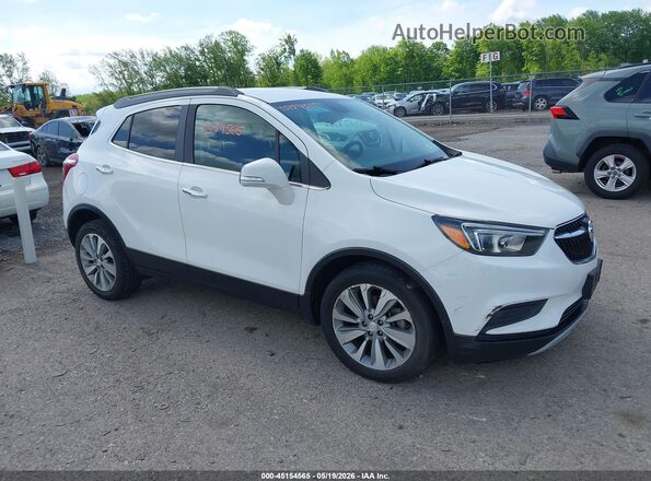 KL4CJASB3JB566720 2018 BUICK ENCORE White Delantero derecho