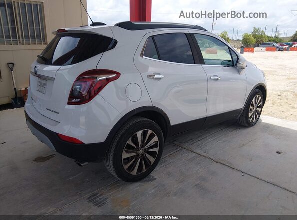 KL4CJASB3JB658457 2018 BUICK ENCORE White Trasero derecho