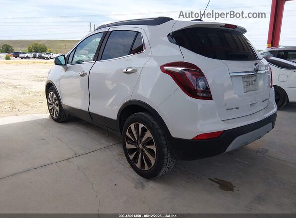 KL4CJASB3JB658457 2018 BUICK ENCORE White Trasero izquierdo