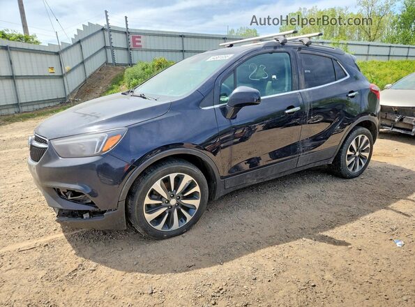 KL4CJASB3MB332291 2021 BUICK ENCORE Синий Передняя левая четверть