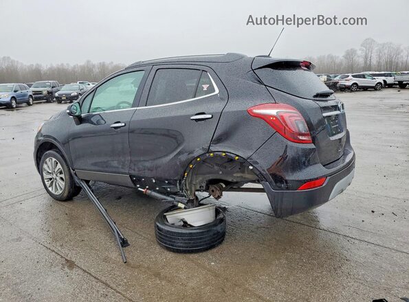 KL4CJASB4HB156924 2017 BUICK ENCORE Черный Задняя левая четверть
