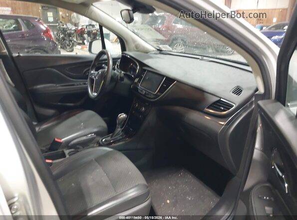 KL4CJASB4JB521737 2018 BUICK ENCORE Silver Սալոնի դիմացի տեսք