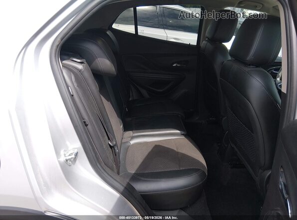 KL4CJASB4KB720157 2019 BUICK ENCORE Silver Vista de la etiqueta del VIN