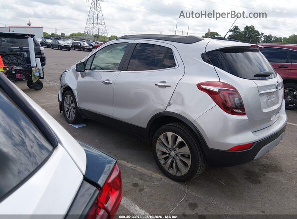KL4CJASB4KB720157 2019 BUICK ENCORE Silver Trasero izquierdo