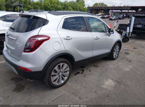 KL4CJASB4KB720157 2019 BUICK ENCORE Silver Trasero derecho