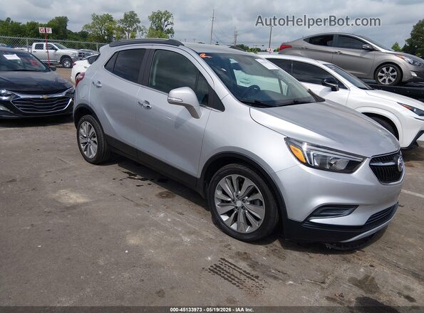 KL4CJASB4KB720157 2019 BUICK ENCORE Silver Delantero derecho