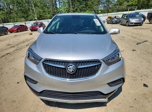 KL4CJASB4KB784988 2019 BUICK ENCORE Серебряный Вид спереди