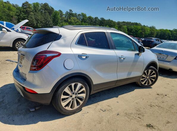 KL4CJASB4KB784988 2019 BUICK ENCORE Серебряный Задняя правая четверть