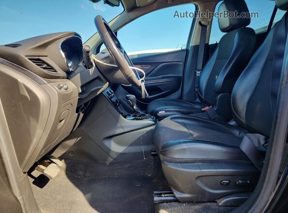 KL4CJASB4KB931956 2019 BUICK ENCORE Black Widok wnętrza z przodu