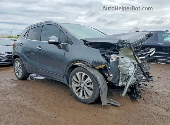 KL4CJASB5JB536554 2018 BUICK ENCORE Серый Передняя правая четверть