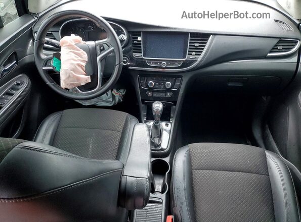 KL4CJASB5JB536554 2018 BUICK ENCORE Серый Вид панели приборов