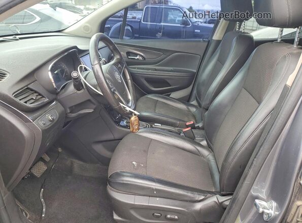 KL4CJASB5KB961015 2019 BUICK ENCORE Угольный Вид салона спереди