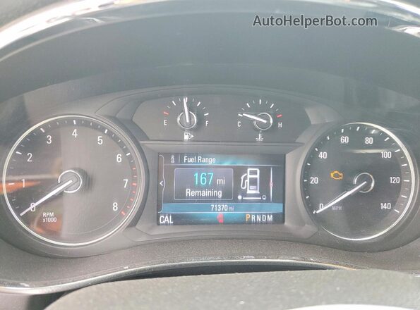 KL4CJASB5KB961015 2019 BUICK ENCORE Угольный Вид щитка приборов