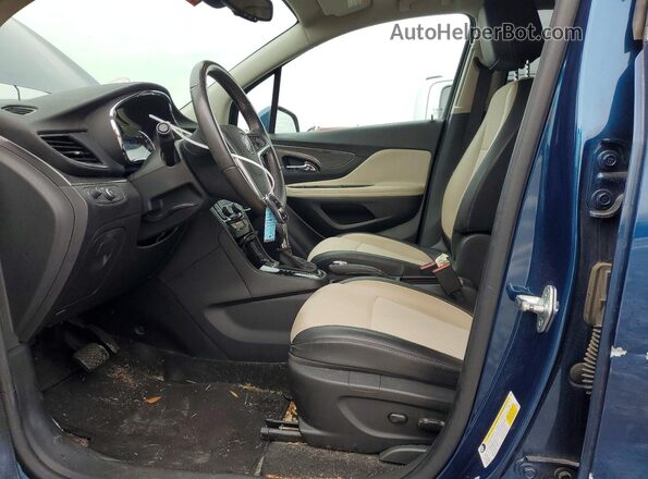 KL4CJASB5LB021184 2020 BUICK ENCORE Синий Вид салона спереди
