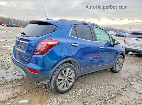 KL4CJASB5LB021184 2020 BUICK ENCORE Синий Задняя правая четверть