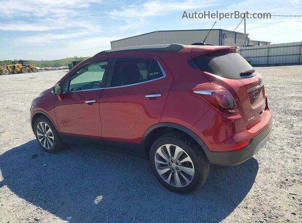 KL4CJASB6HB073933 2017 BUICK ENCORE Red Trasero izquierdo