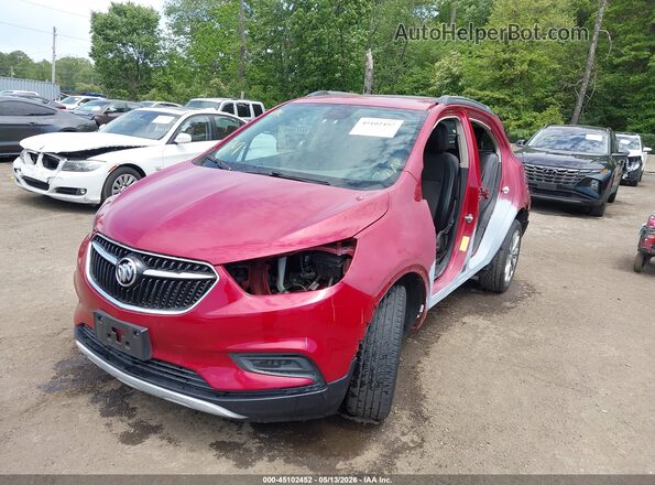 KL4CJASB6HB168461 2017 BUICK ENCORE Красный Передняя левая четверть