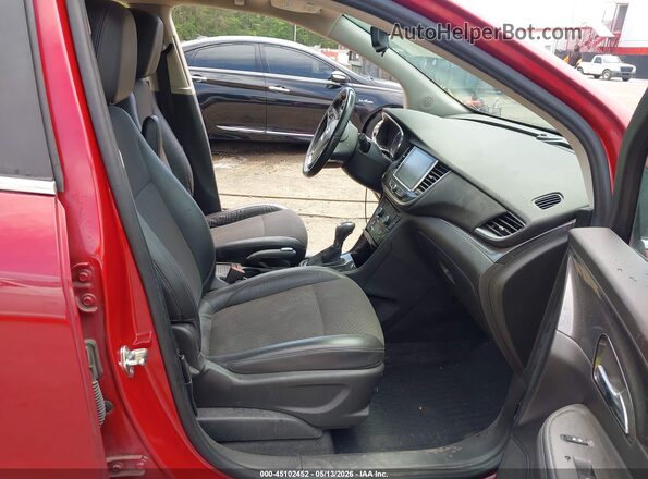 KL4CJASB6HB168461 2017 BUICK ENCORE Красный Вид салона спереди