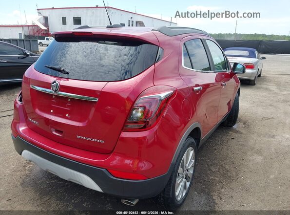 KL4CJASB6HB168461 2017 BUICK ENCORE Красный Задняя правая четверть