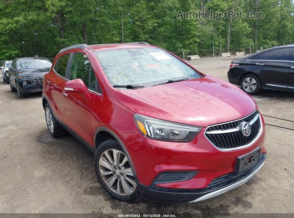 KL4CJASB6HB168461 2017 BUICK ENCORE Красный Передняя правая четверть
