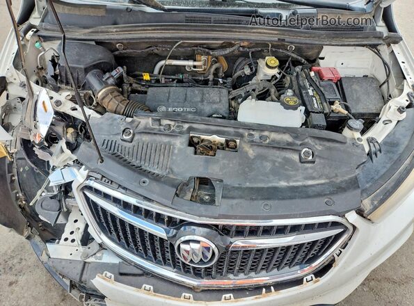 KL4CJASB7JB532649 2018 BUICK ENCORE Белый Вид подкапотного пространства