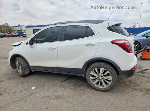 KL4CJASB7JB532649 2018 BUICK ENCORE Белый Задняя левая четверть