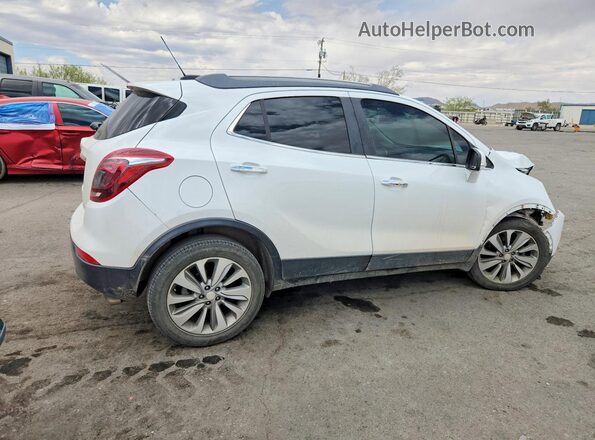 KL4CJASB7JB532649 2018 BUICK ENCORE Белый Задняя правая четверть