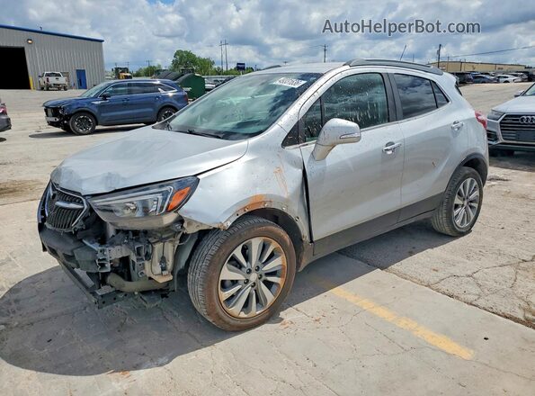 KL4CJASB7JB552688 2018 BUICK ENCORE Silver Vista tres cuartos delantera izquierda
