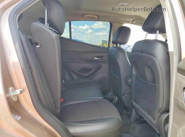 KL4CJASB7KB949772 2019 BUICK ENCORE Gold Widok wnętrza z tyłu