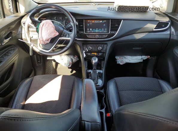 KL4CJASB7MB313842 2021 BUICK ENCORE Черный Вид панели приборов