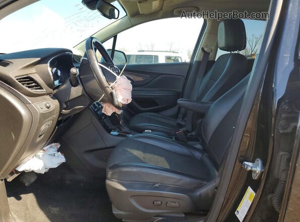 KL4CJASB7MB313842 2021 BUICK ENCORE Черный Вид салона спереди