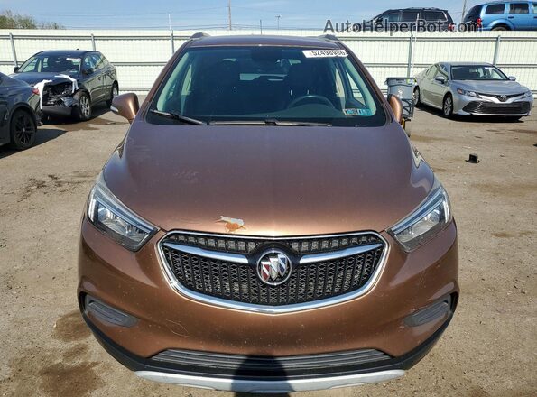 KL4CJASB8HB016911 2017 BUICK ENCORE Золотой Вид спереди