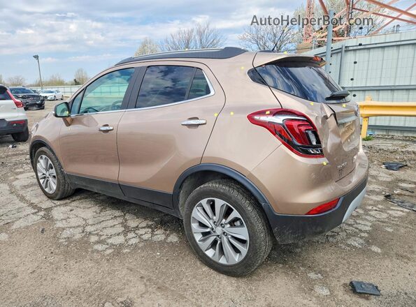 KL4CJASB8JB661130 2018 BUICK ENCORE Желто-коричневый Задняя левая четверть