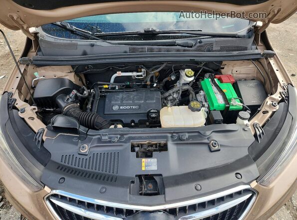 KL4CJASB8JB661130 2018 BUICK ENCORE Желто-коричневый Вид задней части салона