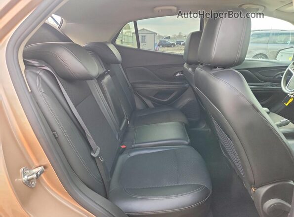 KL4CJASB8JB661130 2018 BUICK ENCORE Желто-коричневый Вид задних сидений