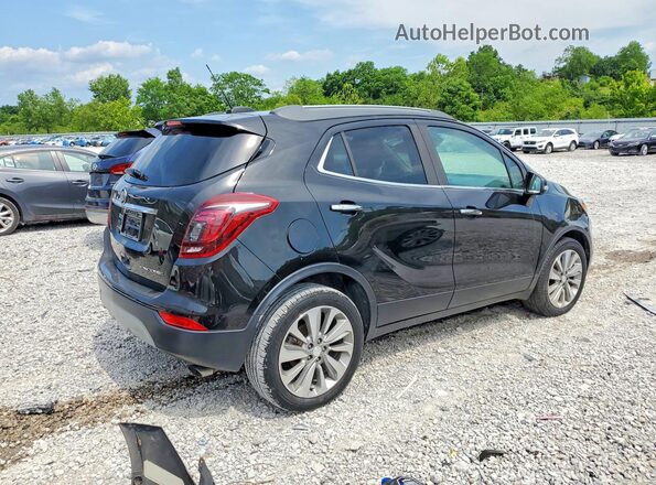 KL4CJASB8KB894958 2019 BUICK ENCORE Черный Задняя правая четверть