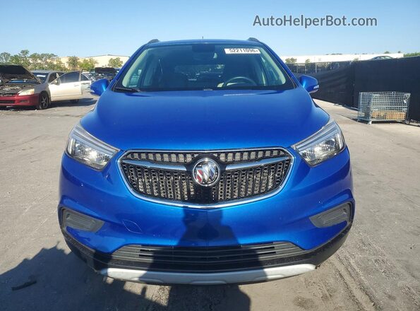 KL4CJASB9HB153842 2017 BUICK ENCORE Синий Вид спереди