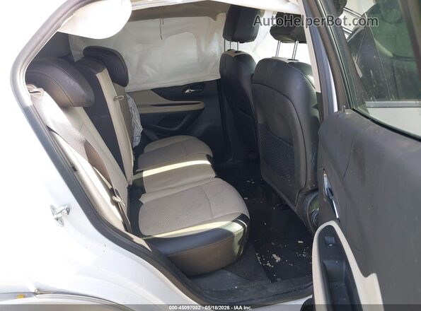 KL4CJASB9JB520566 2018 BUICK ENCORE White Вид наклейки з VIN-кодом