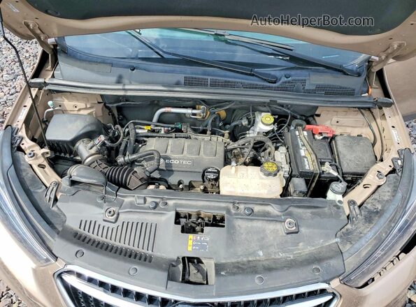 KL4CJASB9JB577558 2018 BUICK ENCORE Желто-коричневый Вид подкапотного пространства