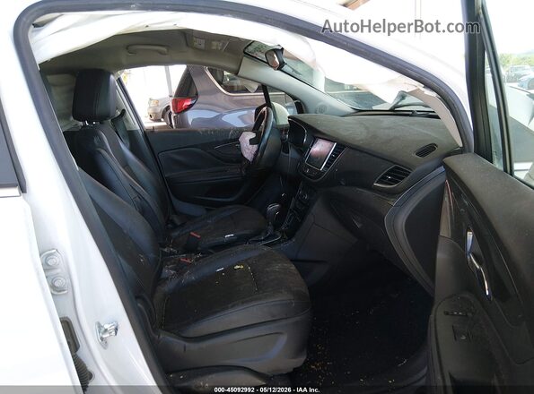 KL4CJASB9KB813448 2019 BUICK ENCORE White Vista interior delantera