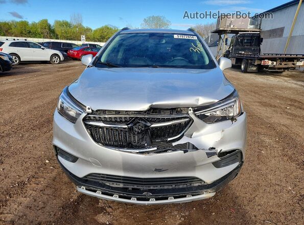 KL4CJASB9LB022659 2020 BUICK ENCORE Серебряный Вид спереди