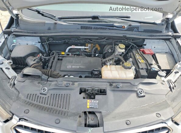 KL4CJASBXHB260897 2017 BUICK ENCORE Серебряный Вид подкапотного пространства