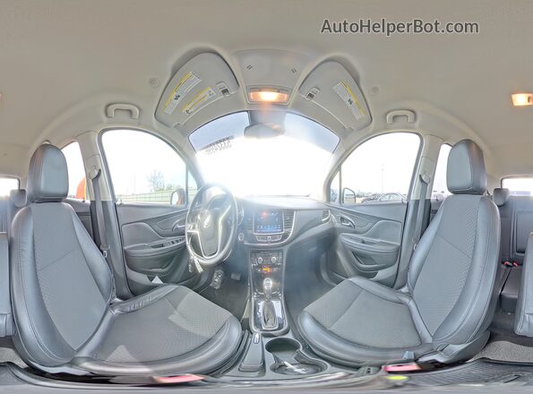 KL4CJASBXHB260897 2017 BUICK ENCORE Серебряный Панорамный вид салона 360°