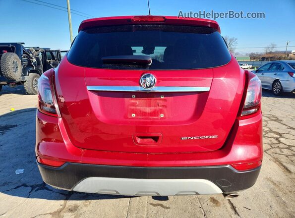 KL4CJASBXKB705257 2019 BUICK ENCORE Красный Вид сзади