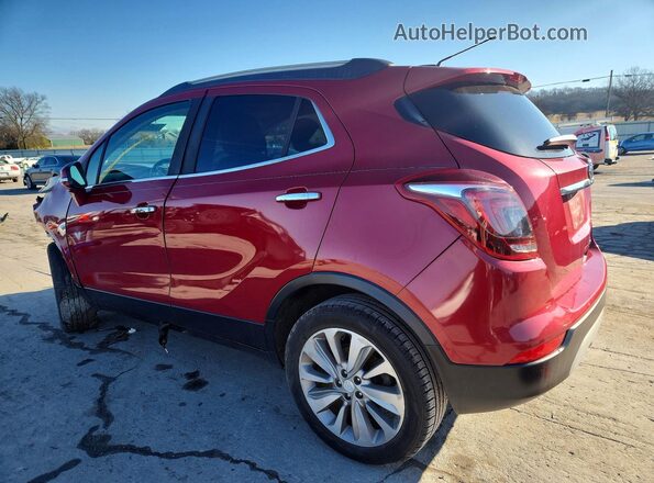 KL4CJASBXKB705257 2019 BUICK ENCORE Красный Задняя левая четверть