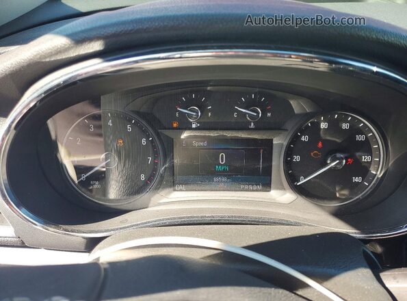KL4CJASBXKB705257 2019 BUICK ENCORE Красный Вид щитка приборов
