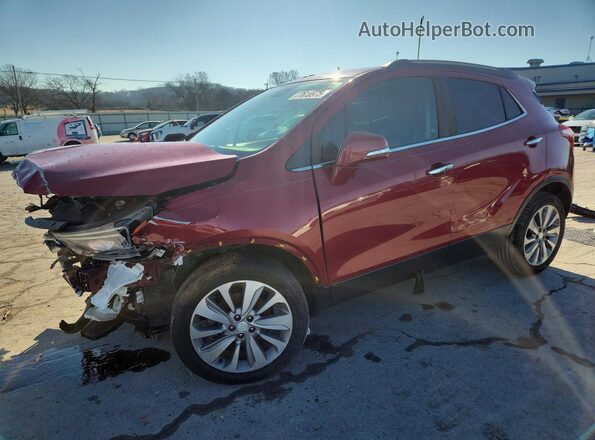 KL4CJASBXKB705257 2019 BUICK ENCORE Красный Передняя левая четверть